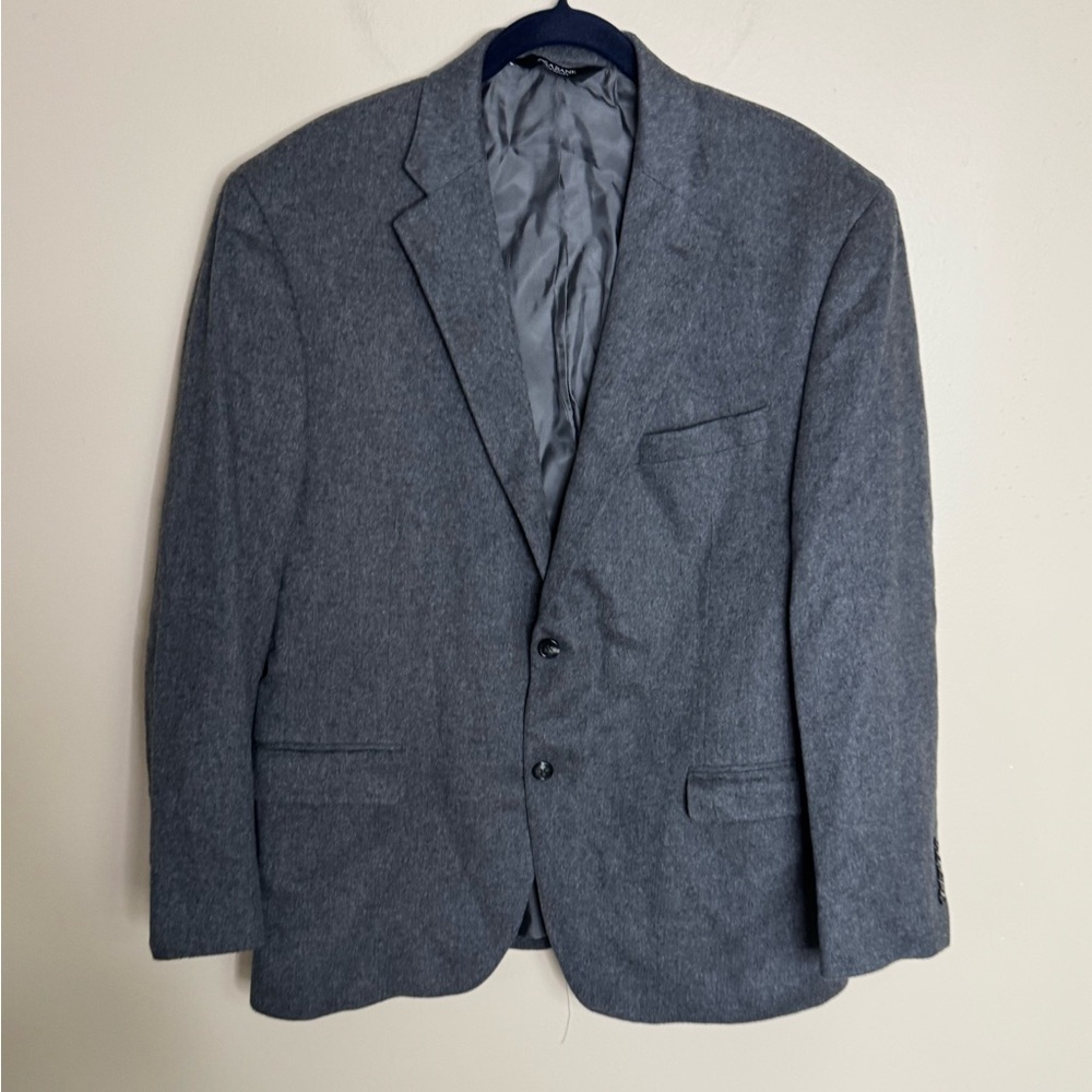 Men! Jos. A. Bank Wool & Cashmere Blend Sport Coat Gray size 44R